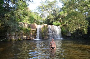 Wasserfall Salto Mina im Parque Nacional Ybycui