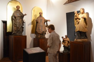 Im Jesuiten-Museum von Santa Maria de Fé