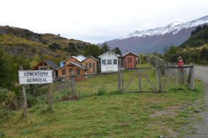 Typischer chilenisch-patagonischer Friedhof