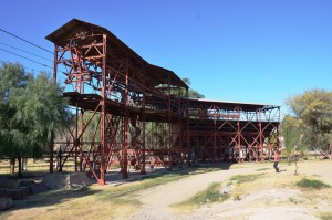 Talstation der Cable Carril in Chilecito