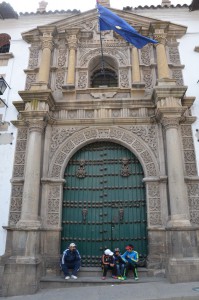 Eingangsportal der Casa de la Moneda