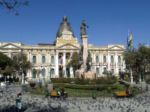 Plaza Murillo in La Paz