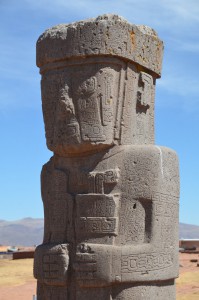 Ponce-Stele in Tiahuanaco