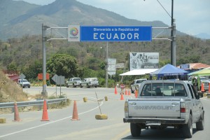 Grenze zu Ecuador