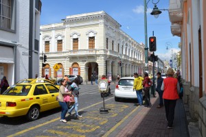 Straßenszene in Riobamba