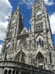 Neugotische Basilika von Quito
