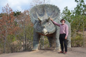 Triceratops im Gondava-Park