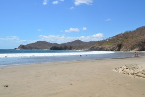 Weißer Sandstrand bei San Juan del Sur