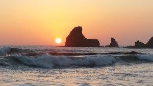 Sonnenuntergang am Pazifik bei San Juan del Sur