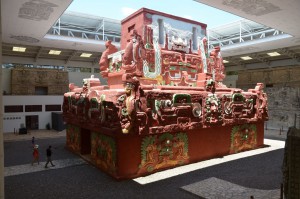 Nachbildung des Templo Rosalila im Museum von Copán