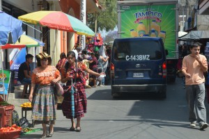 Straßenszene in Santa Cruz del Quiché