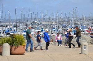 Am Yachthafen von Monterey