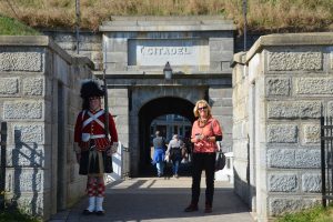 Die Zitadelle von Halifax ist als lebendes Museum aufgezogen, mit Soldaten-Statisten in Uniformen von 1869.